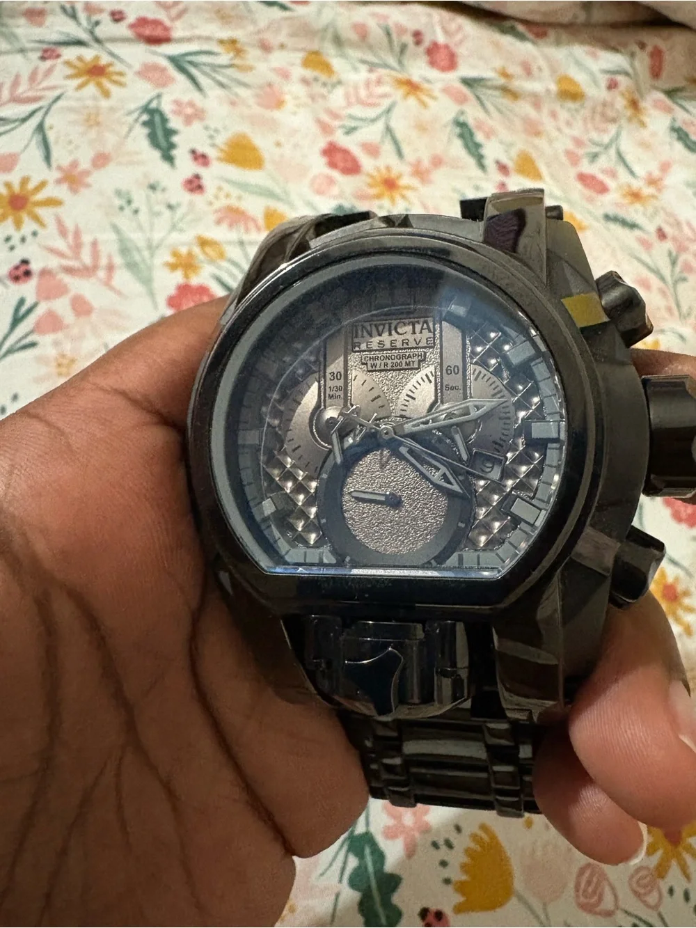 Invicta Reserve Bolt Zeus Model 25211 new but battery doesn't work